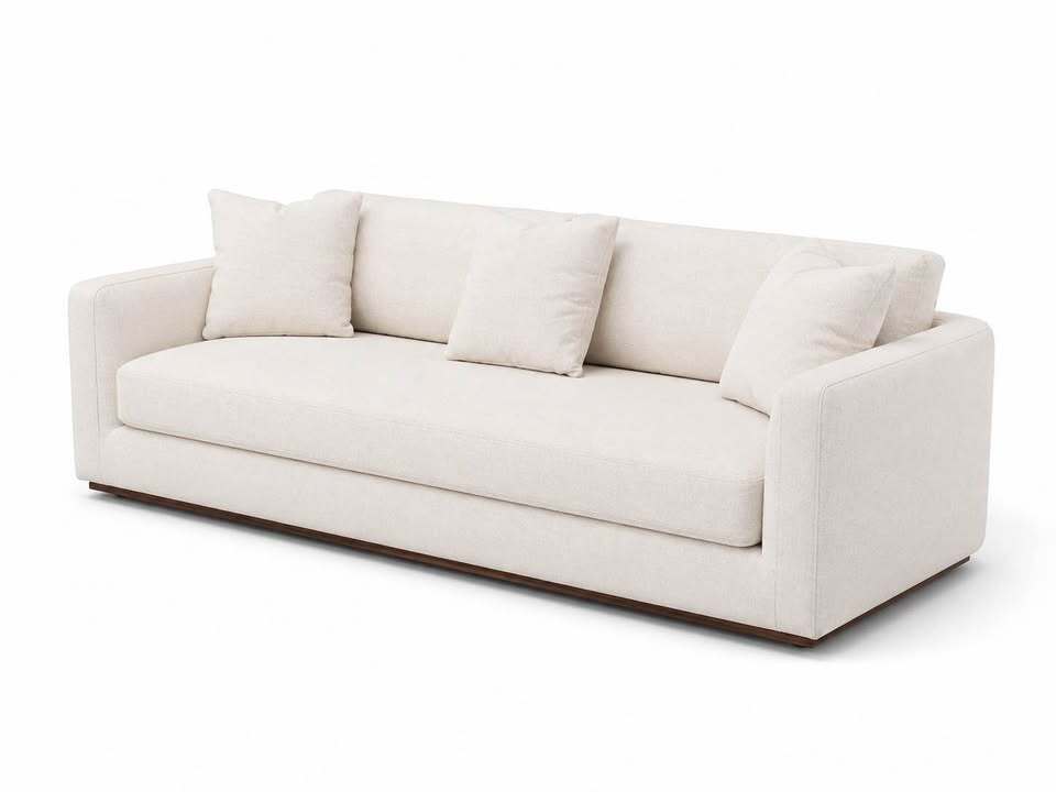 Moe's Rue Sleeper Sofa Off White