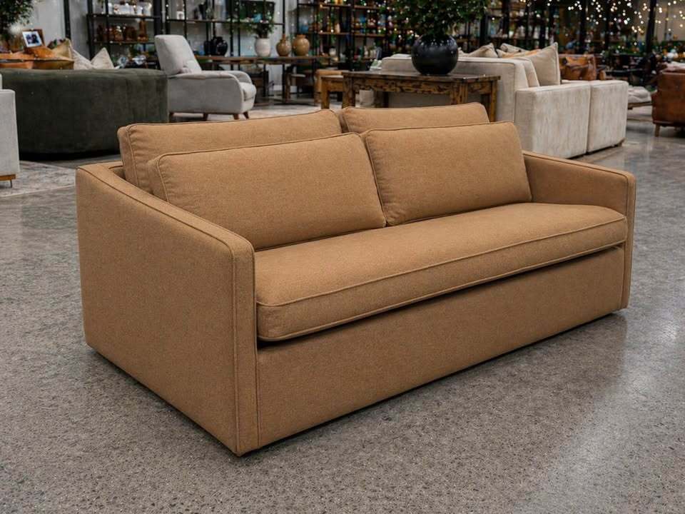 Moe's Phoebe Sofa Rust