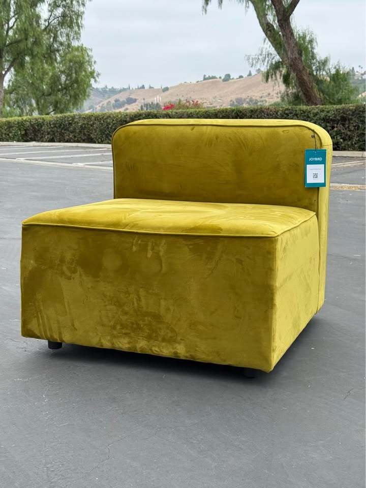 Joybird Logan Armless Chair (Royale Apple)