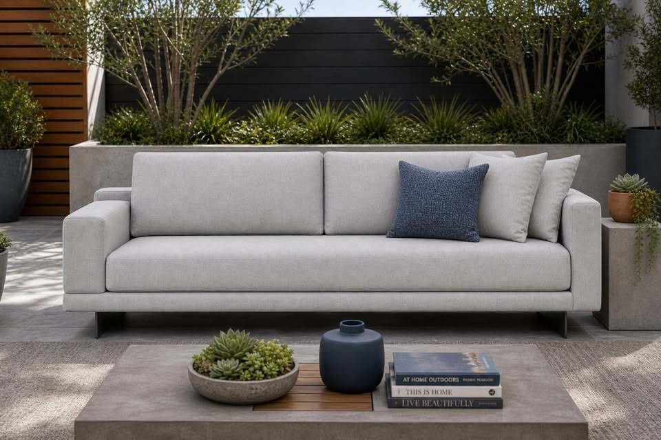 Rove Concepts Dresden Outdoor Left Arm Sofa (Encino)