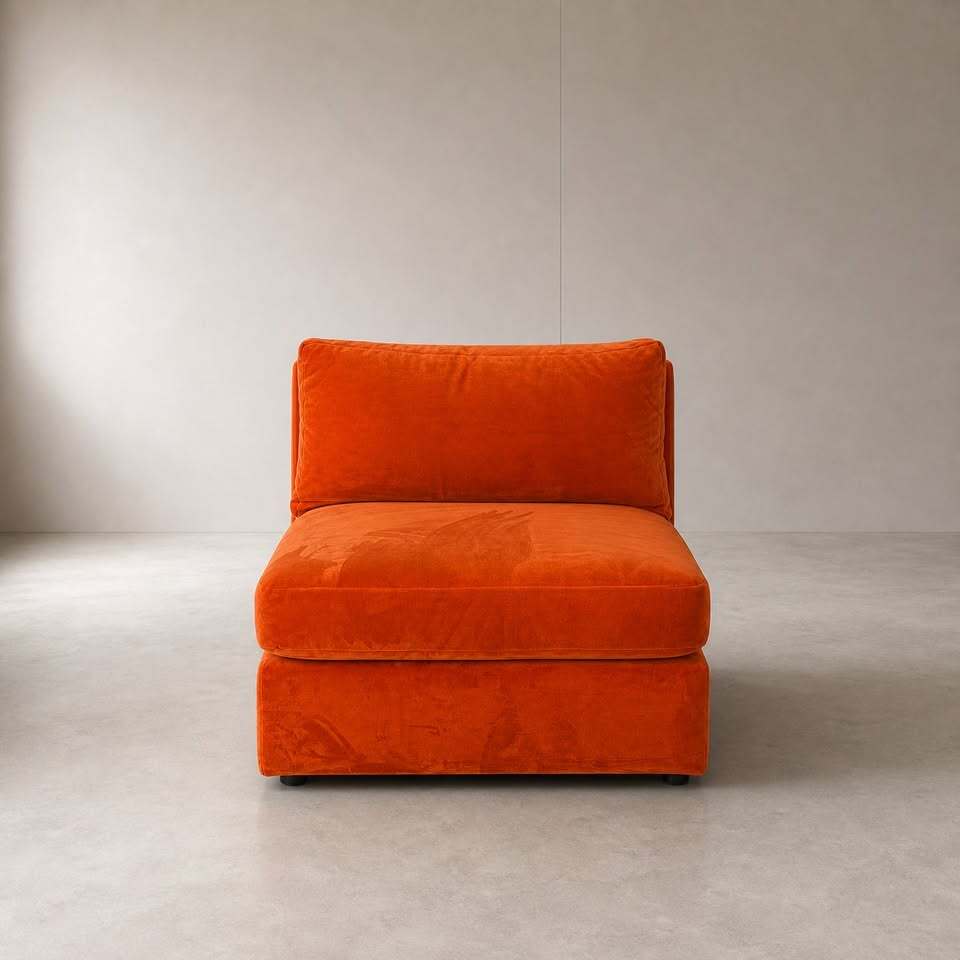 Joybird Daya Armless Chair (Royale Hacienda)
