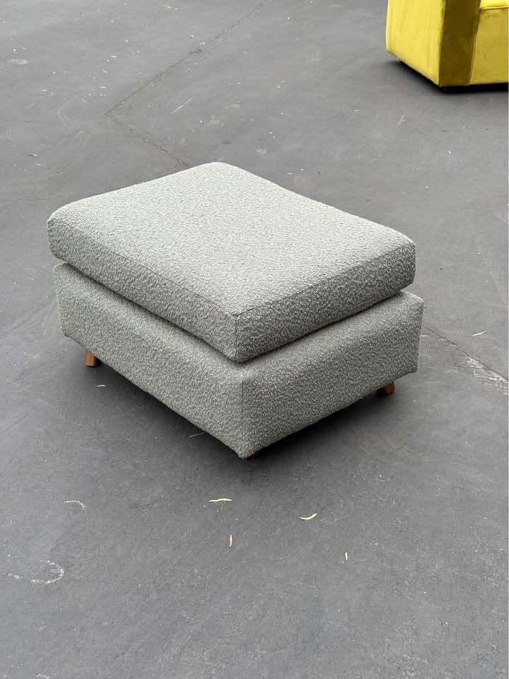 Joybird Hopson Storage Ottoman (Bubbly Cucumber)