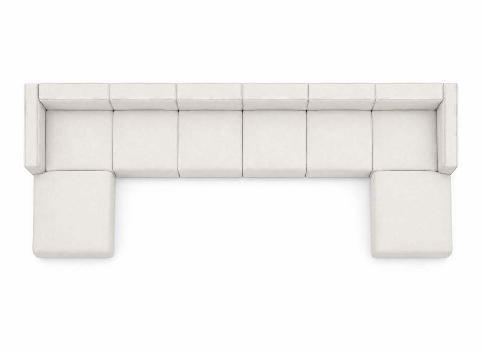Rove Concepts Arya Modular Sectional (Modern Felt, Alesund)