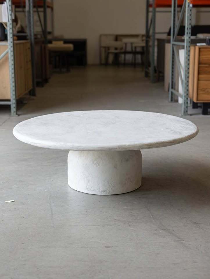 Joybird Jace Coffee Table (Lunar Concrete)